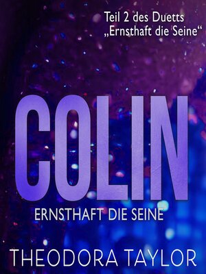 cover image of Colin – Ernsthaft die Seine
